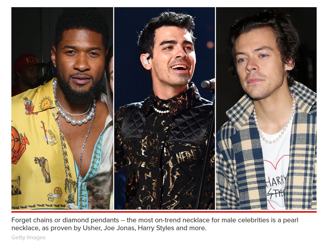 Hollywood men are jazzing up their jewelry with pearls